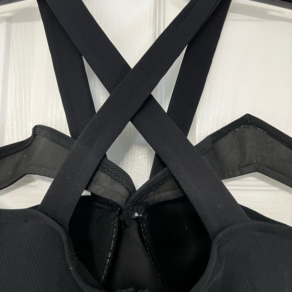 The Indecent Proposal Dress. Gorgeous Black Semi Formal Maxi Dress. - Picture 7 of 11